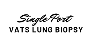 Single Port VATS Lung Biopsy