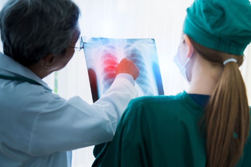 Medical examination for chest pain