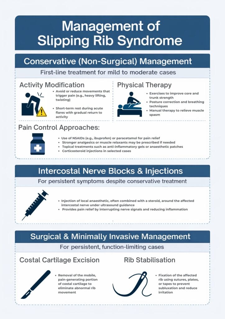 Slipping Rib Surgery in London
