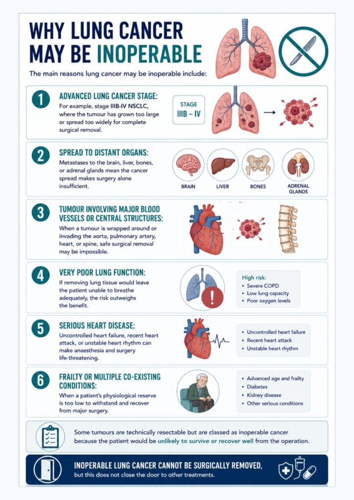 Why Lung Cancer May be Inoperable