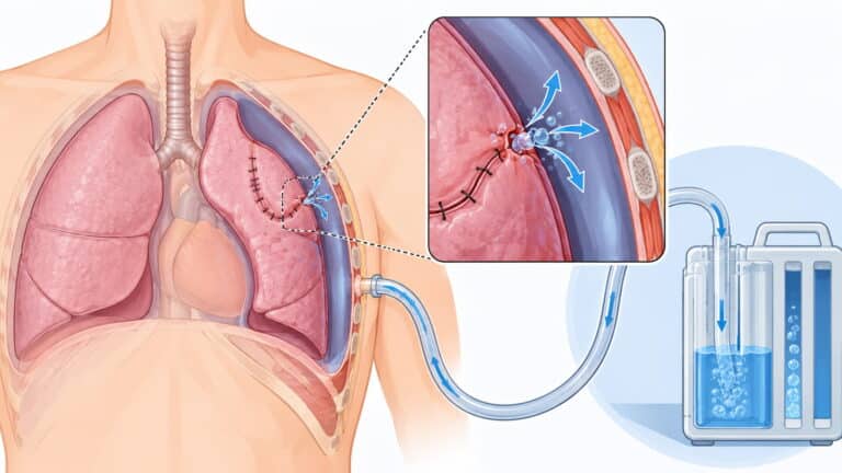 Air Leaks After Keyhole Lung Surgery: Causes, Recovery and When to Worry