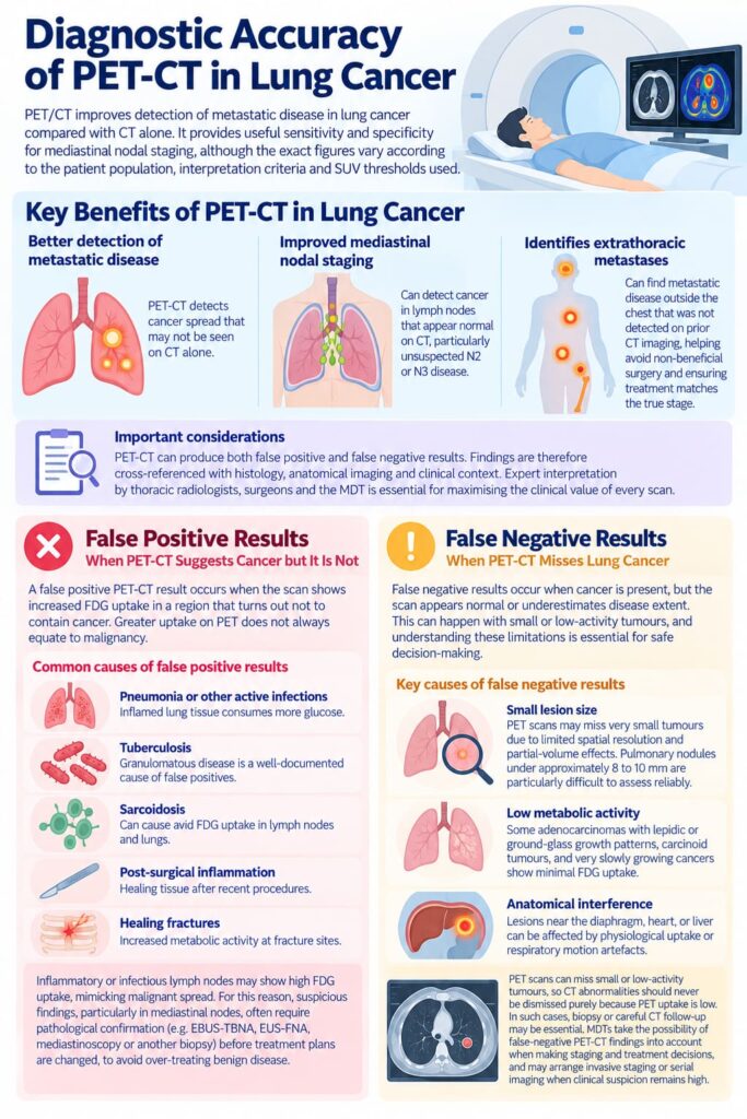 Diagnostic Accuracy of PET-CT in Lung Cancer
